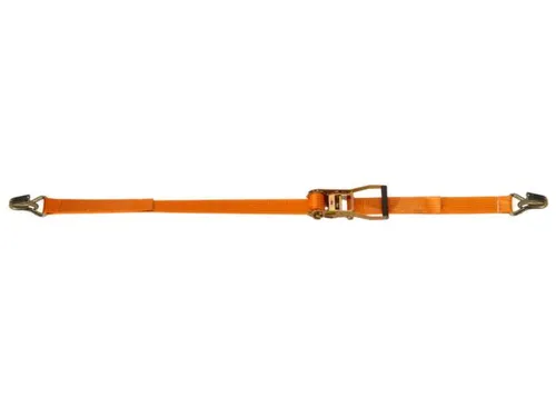 Sjorband Trekkracht 5T Bxl 50X8000Mm Tweedelig Met 2Karabijnhaken