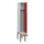 locker met bank,voor scheiding van kleding,HxBxD 2120x300x815mm,1vak