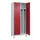 locker voor scheiding van kleding,HxBxD 1950x800x500mm,2vak