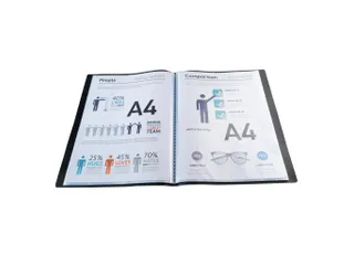 Showalbum PP 40 tas A4 zwart - 4