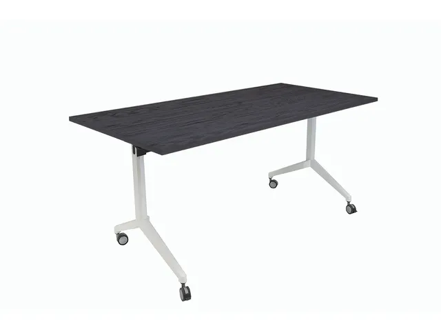 Schaffenburg Klaptafel 140x80cm houtprint schaduw 25mm wit