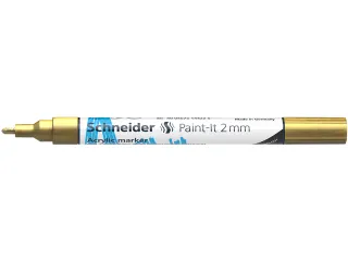 Acrylmarker Schneider Paint-It 310 2mm goud - 5