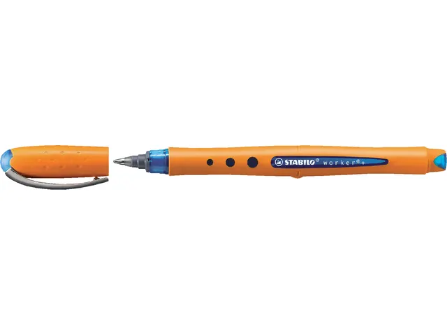 Rollerpen Stabilo Worker 2018/41 Blauw 0.5Mm
