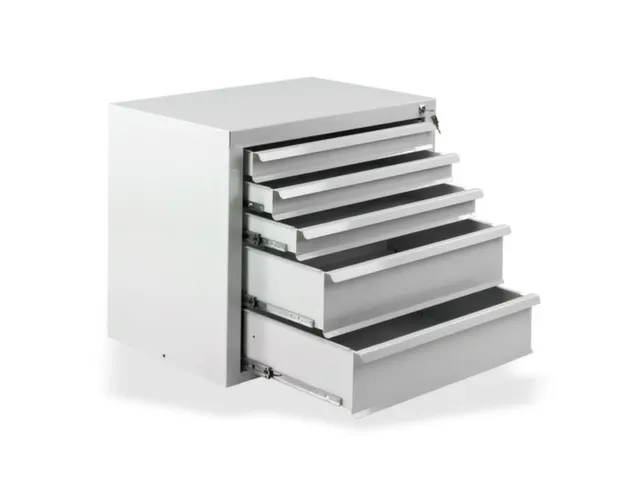 ladekast,HxBxD 600x700x435mm,5lade(n),volledig uittrekbaar