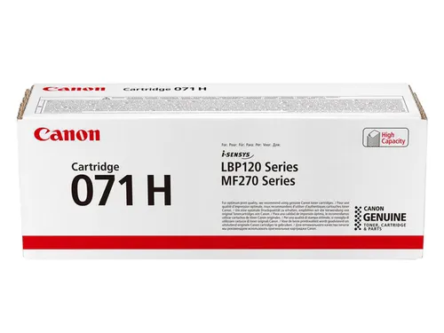 Canon CRG 071H Toner Zwart 2.500 pag. voor i-SENSYS