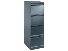 fichekast,HxBxD 1357x433x590mm,1baan,romp RAL7021,front RAL7021