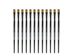Penseel Kangaro Serie 341 plat Nr. 8 synthetisch doos 12 stuks