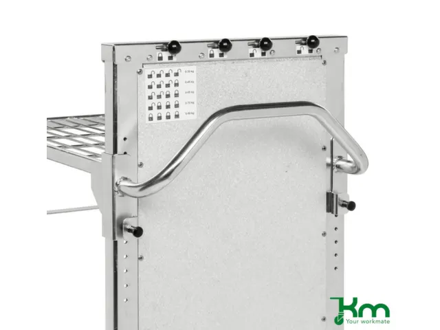 Kopwandwagen,Draagverm. 300Kg,2Etage(S),Staaletage,Gegalvaniseerd