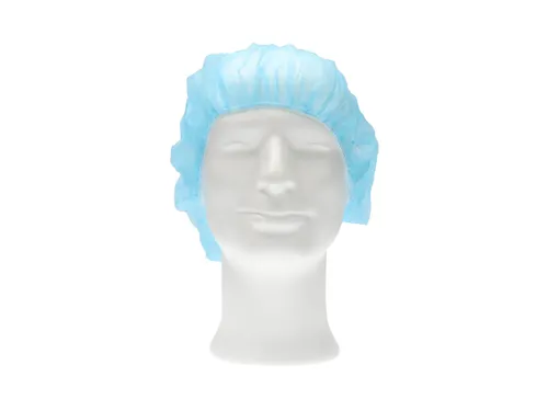 Haarnet CMT bouffant non-woven L 53cm PP blauw 100 stuks