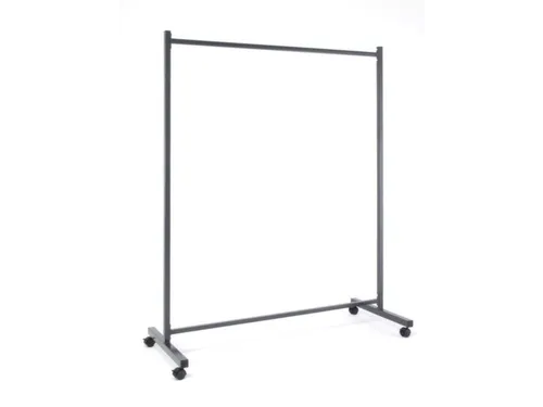 garderoberek,verrijdbaar,HxD 1800x600mm,4zwenkwielen,staal,1500 mm