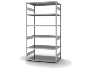 systeemstelling,grondveld,HxBxD 2500x1360x835mm,vakl. 240kg - 2