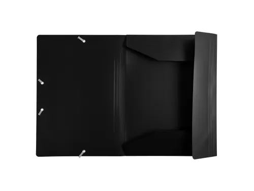 Elastomap 3 kleppen ondoorschijnende Polypropyleen 4/10de A4 Assorti