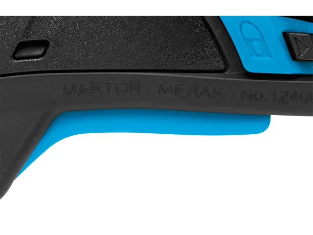 Cutter sécurisé Martor Secupro Merak restangulaire 9mm noir