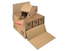 Colompac Flessenbox 375x365x250 mm Bruin