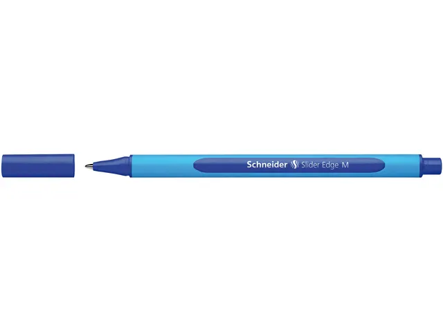 Balpen Schneider Slider Edge M 1,0mm blauw