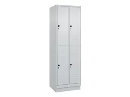 dubbeldekse locker,HxBxD 1950x600x500mm,2x2vak.,vak B 300mm