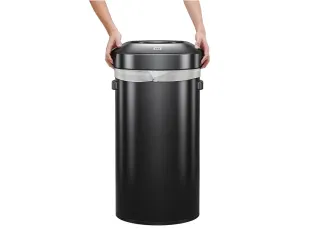 Afvalbak Urban Bin 90 liter Zwart - 4