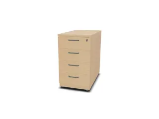stationair ladeblok HxBxD 720x430x800mm 4 laden NE-esdoorn - 2