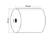 Exacompta 1-laags rol van 60 g/m² voor rekenmachines 70x70 mm
