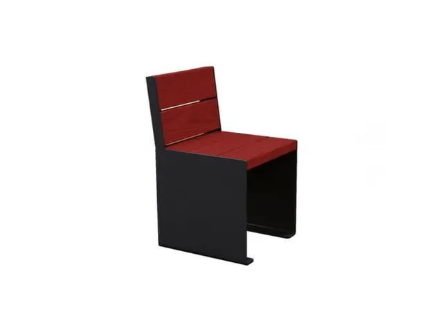 stoel,B 450mm,3latten,hout-zitting Mahonie,zitting H 450mm