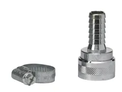 Vikan Hygiene 1/2 inch snelkoppeling met 1/2 inch slangpilaar