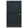 hangmappenkast,HxBxD 672x413x400mm,2hangmappenframes,romp antraciet