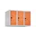 opzetkast,v. locker,3vak.,vak B 250mm,HxBxD 500x750x500mm,vleugeldeur