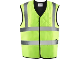 Inuteq Bodycool 2BSafe koelvest fluo geel maat L