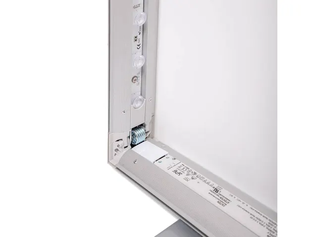 Bannerframe Brightbox Fold&Go 100x200cm LED verlicht Dubbelzijdig