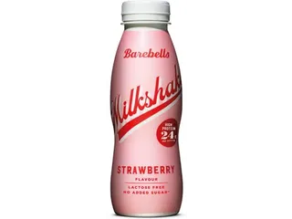Milkshake Aardbei Flesje 33 CL Tray 8 Stuks - 1