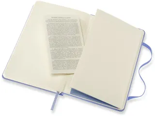 Notitieboek Moleskine pocket 90x140mm blanco hard cover hydrangea blue - 5