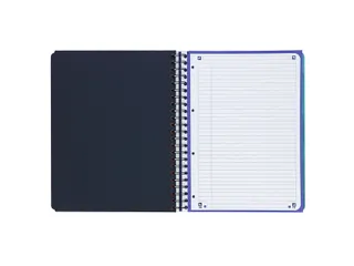 Projectboek Oxford School A4+ lijn 4-gaats 240 pagina's 80gr aqua - 9