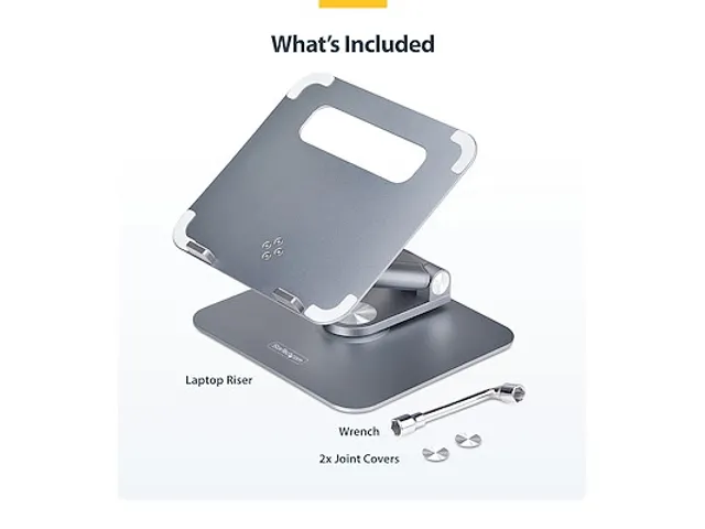 Telescopische Laptopstandaard Draagvermogen Tot 5kg Zilver