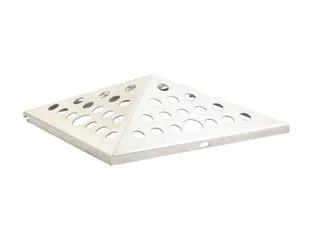 Top Piramide as-papierbak 'Open' RVS - 1