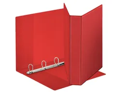 Presentatieringband 4 Rings A4 30Mm D-Mech Deluxe Panorama Rood