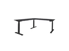 Dextro Plus L-opstelling elektrisch zit/sta bureau 200x80cm + 80x60cm