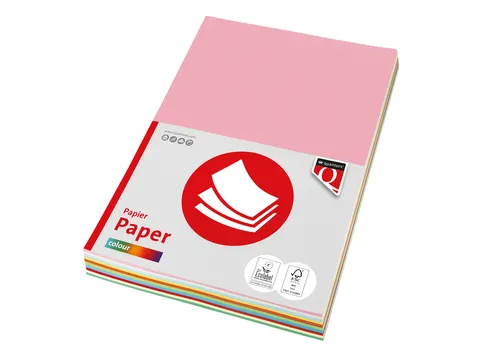 Kopieerpapier Fastprint A4 160 Gram 10 Kleuren X5vel Assorti
