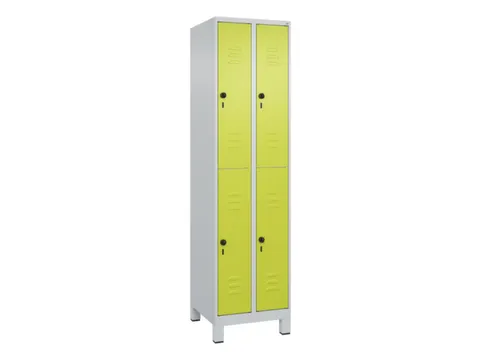 dubbeldekse locker,HxBxD 1950x500x500mm,2x2vak.,vak B 250mm