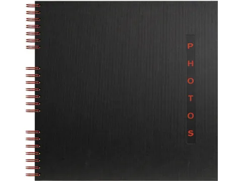 Fotoalb DESIGN 32x32cm 60bl zwart