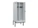 locker met bank,voor scheiding van kleding,HxBxD 2120x800x815mm,2vak