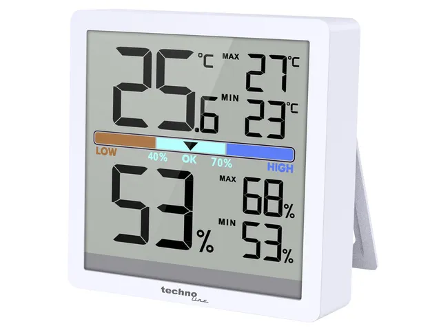 Thermometer Technoline WS 9472 70x70x20mm wit