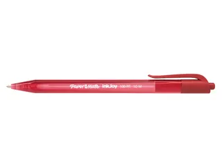 Balpen Paper Mate Inkjoy 100RT medium rood - 1
