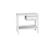 werkbank,HxBxD 910x1000x600mm,staalblad,4voeten,uitrusting: lade