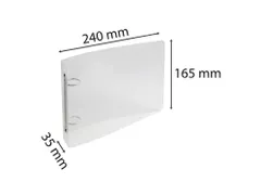Exacompta Crystal Ringmap 125x200 mm 25 mm Transparant