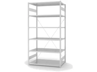 systeemstelling,grondveld,HxBxD 2500x1360x835mm,vakl. 190kg - 2