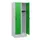 schoollocker,HxBxD 1630x600x500mm,2vak,vak B 300mm,draaigrendel,sokkel