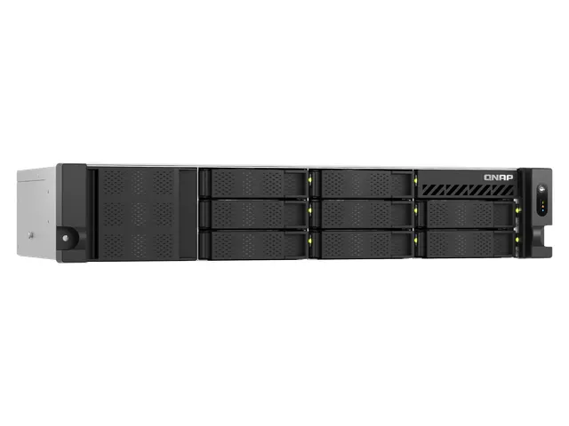 QNAP TS-855EU-RP, NAS, Rack (2 U), Intel Atom, C5125, 8 Go, DDR4