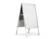 Stoepbord Aluminium Fold Outdooor A1 metaal zilver