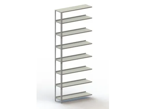 magazijnstelling,aanbouwveld,HxBxD 2500x1002x304mm,veldl. 800kg