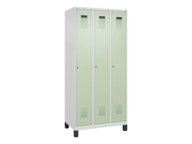 locker voor scheiding van kleding,HxBxD 1950x900x500mm,3vak